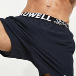 Men's Loose Fit Sporty Cut Quick-Dry Fabric Chafe-Free Design Activewear Shorts