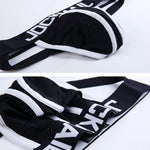 Men's Sporty Cut Adjustable Harness Elastic Supportive Fit Shoulder Strap & Jockstrap