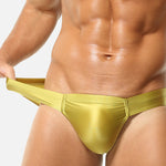 2 Pack Men's Enhancing Pouch Contour-Fit Low-Rise Breathable Briefs