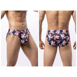 6 Pack Men's Sexy Bold Prints Odor-Control Stay-Put Fit Briefs