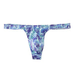 6 Pack Men's Bold Prints Stretch Fit Quick-Dry Sexy Thongs