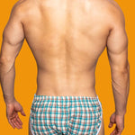 2 Pack Men's Loose Aloha Cotton Plaid Home Pants