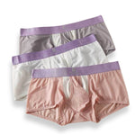 3 Pack Men's Supportive Pouch Lightweight Antibacterial Cooling Trunks