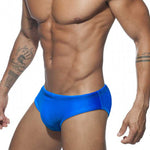 Men's Seamless Comfort Sexy Solid Color Full Coverage Swim Briefs