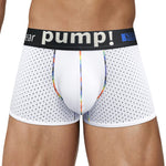 2 Pack Men's Athletic Mesh Trunks with Sculpted Pouch and Stretch Fit