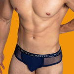 2 Pack Men's Low-Rise Sexy Double Strap Jockstrap
