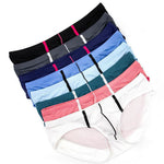 4 Pack Men’s Low-rise Breathable Mesh Briefs