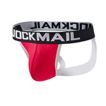 2 Pack Men's Low-Rise Sexy Ice Silk Seamless Comfort Anti-Odor Jockstrap