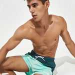 Men's Sporty Quick-Dry Two-Tone Shorts