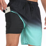 Men's Breathable Inner Pocket All-Day Freshness Board Shorts