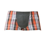 2 Pack Men's Cotton Mixed Tartan Lounge Shorts