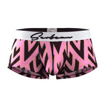 2 Pack Men's Fade-Resistant Printed Skin-Friendly Cooling Airflow Trunks