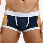 2 Pack Men's Soft Cotton Three-Hole Trunks