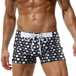 Men's Bold Prints Quick-Dry Fabric Seamless Comfort Swim Shorts & Trunks