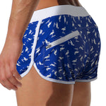 Men's Bold Prints Quick-Dry Pocket Swim Shorts & Trunks