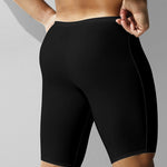 3 Pack Men's Breathable Seamless Mid-Length Boxer Briefs
