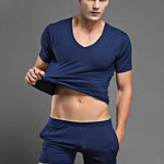Solid Color Modal Home Boxers for Men