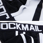 Men's Sporty Cut Adjustable Harness Elastic Supportive Fit Shoulder Strap & Jockstrap