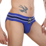 2 Pack Men's High-Stretch Rainbow Sports Comfort Bikini