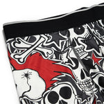 2 Pack Men's Printed High-Stretch Relaxed Fit Sport Activewear Tights