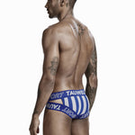 Low-rise Letter Men's Pouch Briefs