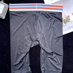 Men's Semi-Transparent Sexy Sporty Seamless Comfort Stretch Midway Briefs