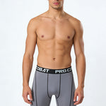 3 Pack Men's Quick-Dry Compression Breathable Activewear Tights