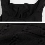 Mens Waist Body Shaper Vest T-Shirt Tank Tops