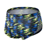 4 Pack Men's Ultra-Thin Moisture-Wicking Bold Prints Low-Rise Trunks