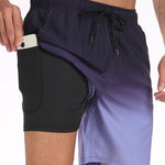Men's Breathable Inner Pocket All-Day Freshness Board Shorts
