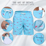 Men's Moisture-Wicking Cooling Airflow Fashion Vacation Board Shorts