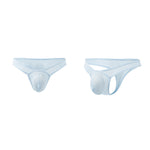 4 Pack Men's Low-Rise Breathable Mesh Lightweight Sexy Thongs