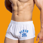 2-pack Men's DM Printed Lettering Low Waist Sexy Cotton Boxer Shorts