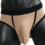 3 Pack Men's Seamless Comfort Large Supportive Pouch Sexy Low-Rise Briefs
