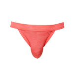 3 Pack Men's Breathable Mesh Odor-Resistant Solid Color Sexy Briefs