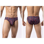 6 Pack Men's Sexy Bold Prints Odor-Control Stay-Put Fit Briefs