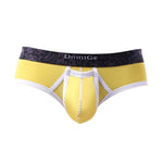 2 Pack Men's Detachable Front Pouch Durable Stretch Skin-Friendly Briefs