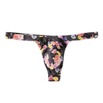 6 Pack Men's Bold Prints Stretch Fit Quick-Dry Sexy Thongs
