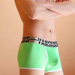 2 Pack Men's Seamless Snug Fit Separate Pouch Smooth Trunks
