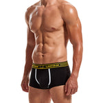 3 Pack Men's Solid Color Odor-Resistant Soft Supportive Pouch Trunks