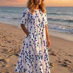 Neila | Floral Midi Dress