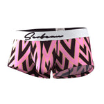 2 Pack Men's Fade-Resistant Printed Skin-Friendly Cooling Airflow Trunks
