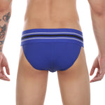 2 Pack Men's High-Stretch Rainbow Sports Comfort Bikini