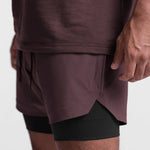 Men's Quick Dry Athletic Shorts With Phone Pockets