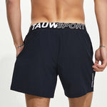 Men's Loose Fit Sporty Cut Quick-Dry Fabric Chafe-Free Design Activewear Shorts