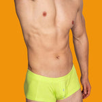 2-pack Men's Solid Color Comfortable Button-down Trunks