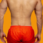 Men's Low-Rise Solid Color Boxer Shorts