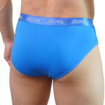 2 Pack Men's Sporty Letter Print Supportive Low-Rise Ice Silk Skin-Friendly Bikini