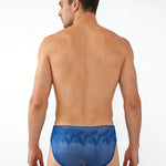 4 Pack Men's 3D Pouch & Seamless Lace Accent Comfort Briefs