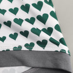 2 Pack Men's Low Rise Sexy Heart U-Shaped Pouch Boxer Briefs